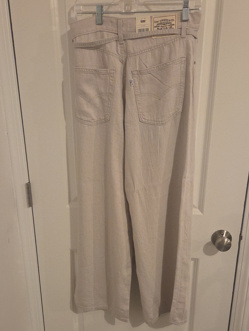 Levi's XL Baggy Straight Women's Jeans Straight Leg Jeans Size 27x29 NWT - Picture 6 of 7